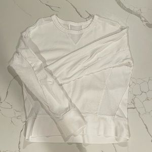 Athleta breathable White sweatshirt